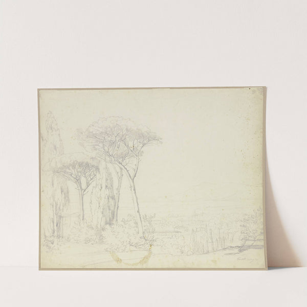 View of Frascati by Johannes Thomas