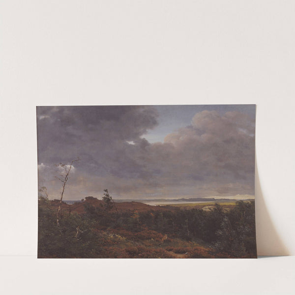 View of Frederiksværk from Tisvilde Wood, North Zealand by P. C. Skovgaard