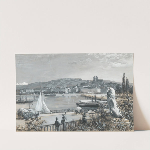 View of Geneva by Edward Theodore Compton