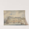 View of Gibraltar by Charles Dyce