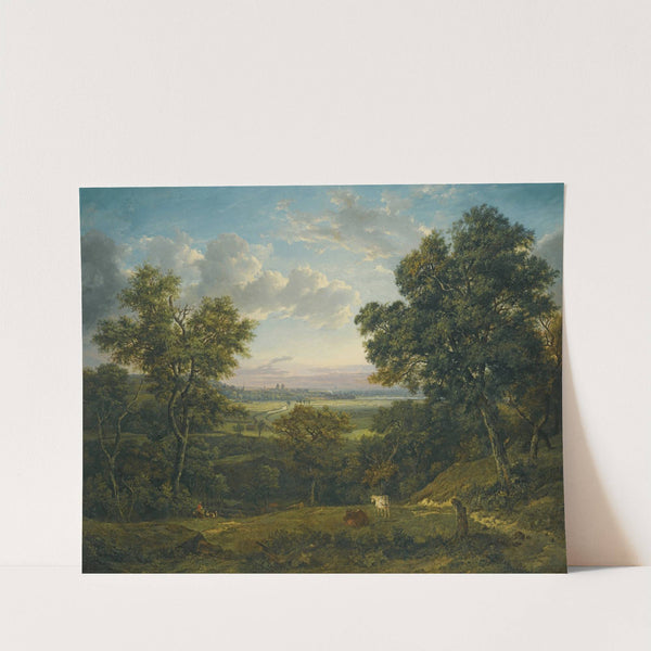View Of Greenwich, From Charlton Wood, Near Woolwich by Patrick Nasmyth