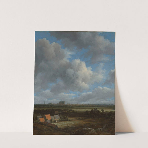 View of Haarlem from the Northwest, with the Bleaching Fields in the Foreground (c. 1650 - c. 1682) by Jacob van Ruisdael