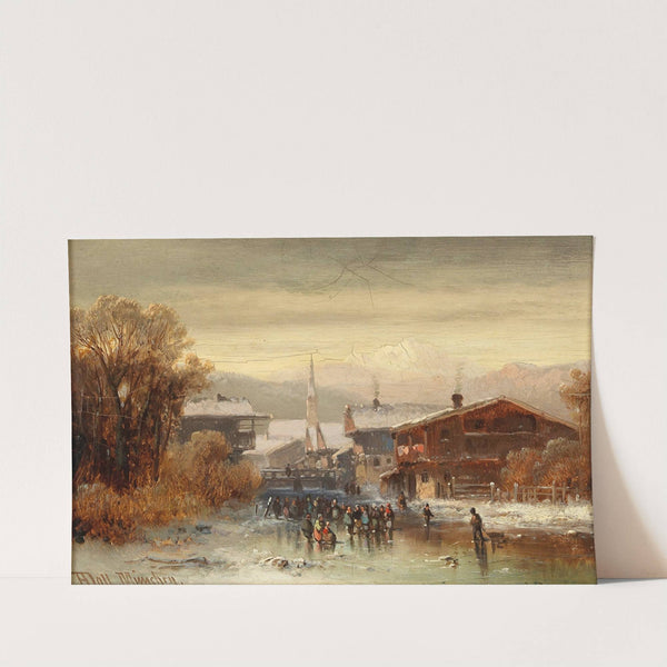 View Of Hardt On Lake Constance by Anton Doll