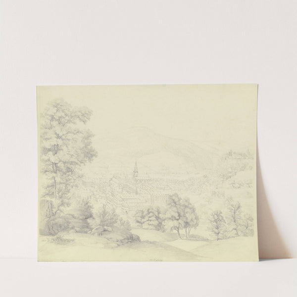 View of Heidelberg by Friedrich Joseph Ehemant