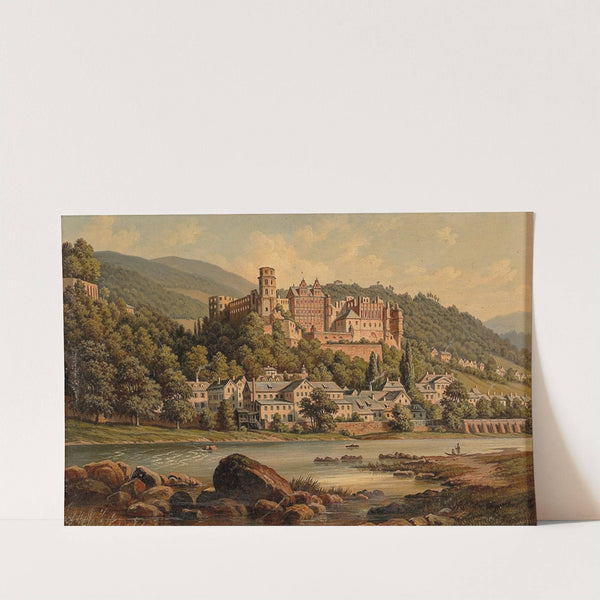 View of Heidelberg by Hubert Sattler