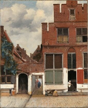 View of Houses in Delft, Known as ‘The Little Street’