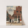 View of Houses in Delft, Known as ‘The Little Street’ by Johannes Vermeer