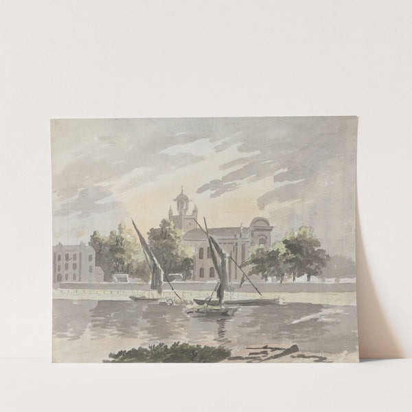 View of Isleworth Church by James Miller