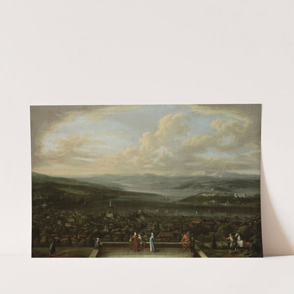 View of Istanbul from the Dutch Embassy at Pera by Jean Baptiste Vanmour