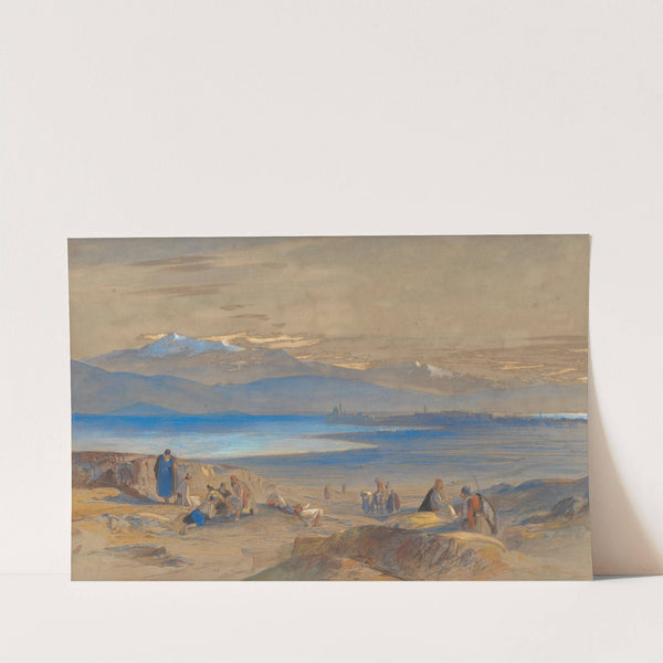 View of Janina by Edward Lear