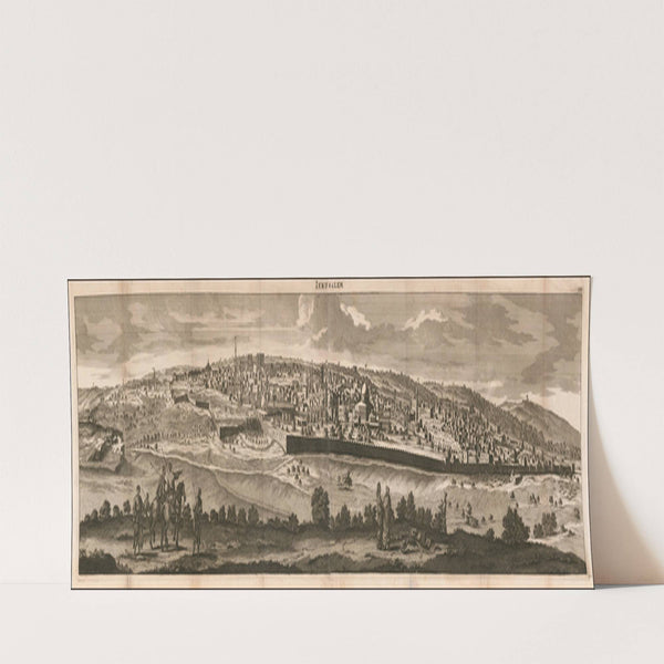 View of Jerusalem (1698) by Cornelis De Bruyn