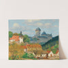 View of Karlštejn Castle near Prague by Tavík František Šimon