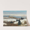 View of Klosterneuburg in winter by Max Kahrer