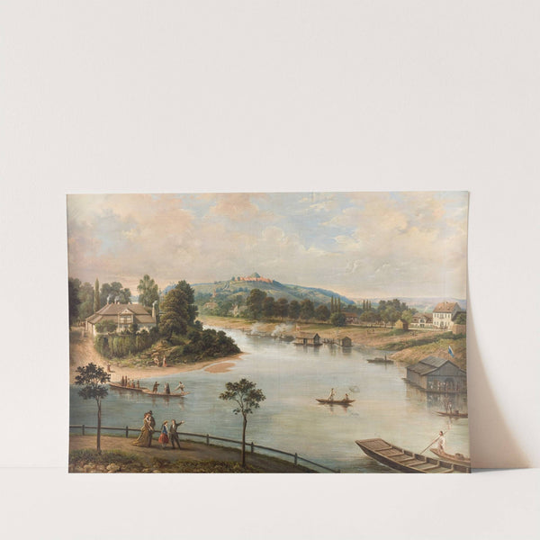 View of Krakow by Saturnin Świerzyński