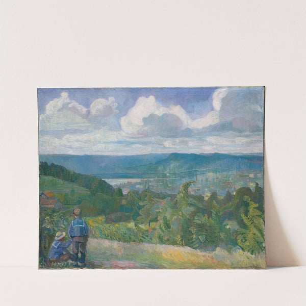 View of Kristianiadalen by Oluf Wold-Torne