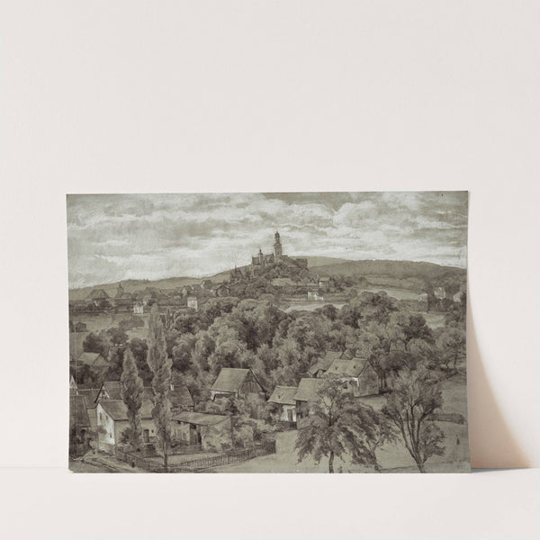 View of Kronberg (ca. 1877) by Louis Eysen
