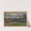 View of Książ (1850-1881) by Adolf Dressler