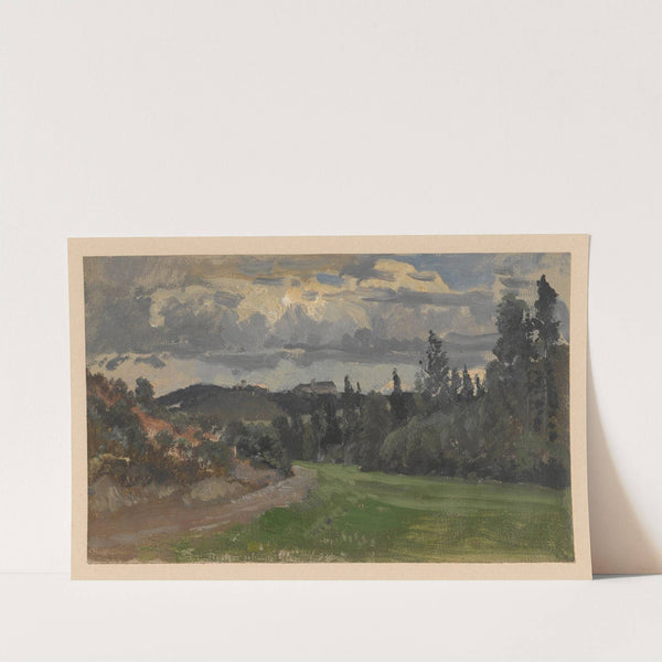 View of Książ (1850-1881) by Adolf Dressler