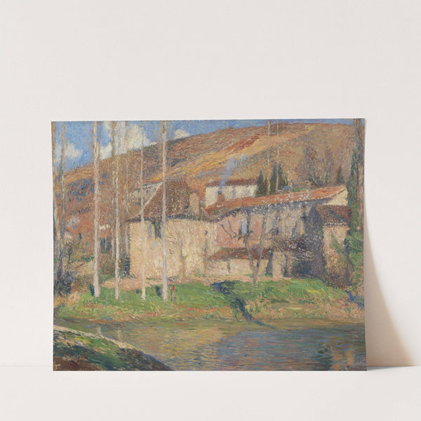 View of Labastide-du-Vert (Midi-Pyrénées) (circa 1910) by Henri Martin