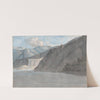View of Lake Como with Monte Leoni by Francis Towne
