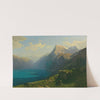 View Of Lake Lucerne From Seelisberg (1862) by Alexandre Calame