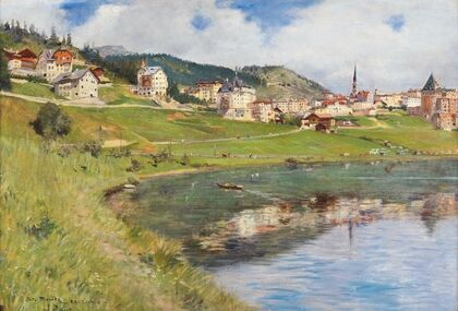 View of Lake St. Moritz