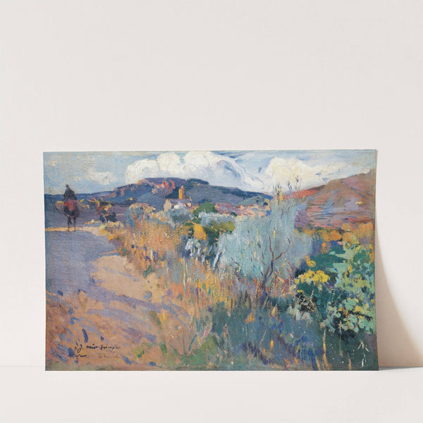 View of L’Aleixar by Joaquin Mir Trinxet