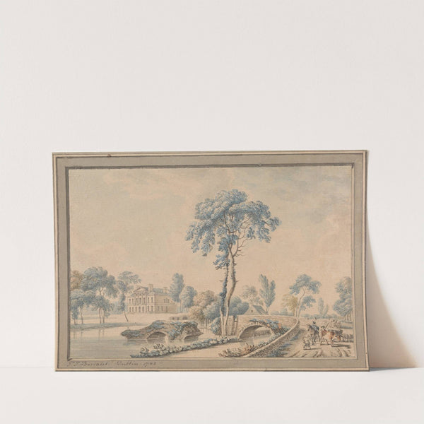 View of Lucan House by John James Barralet