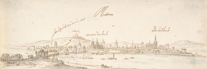 View of Mâcon Seen from the East (mid-17th–late 17th century)