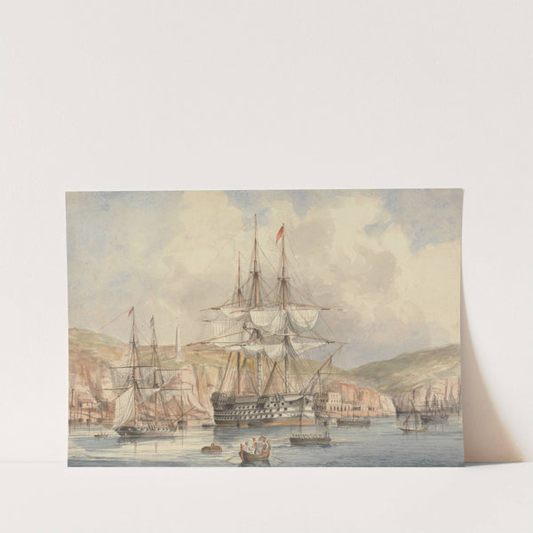 View of Malta by Charles Dyce