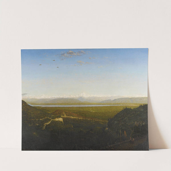 View of Mont Blanc, Seen from La Faucille by Théodore Rousseau