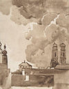 View of Munich with Marienkirche on right