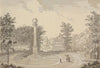 View of Naesse castle and De Coninck’s Column from the East