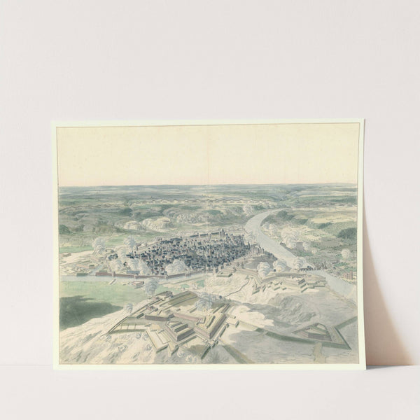 View of Namur from the West during the Siege of 1695 by Dirk Maas