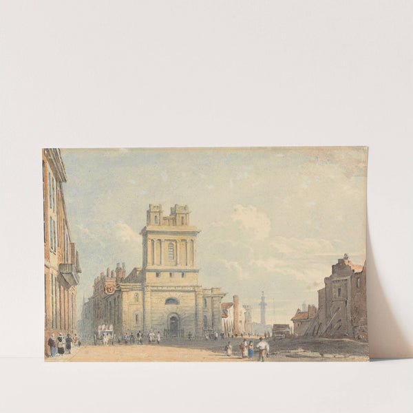 View of New Street, near London Bridge by John Varley