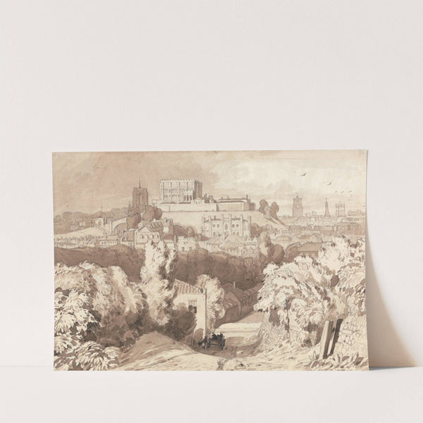 View of Norwich by Miles Edmund Cotman