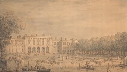 View of Old Somerset House from the Thames