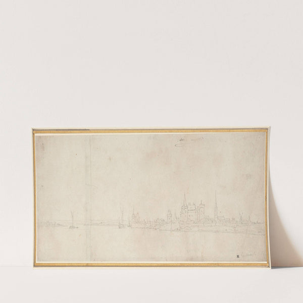 View of Orsoy (1650) by Wenceslaus Hollar