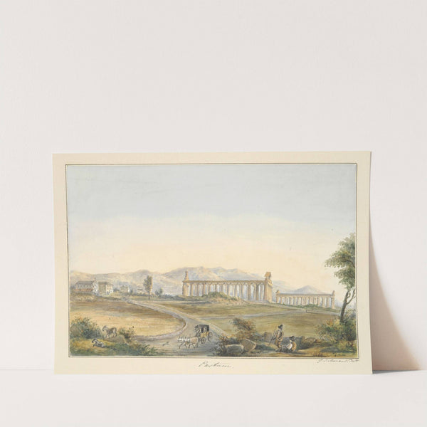 View of Paestum by George John Morant
