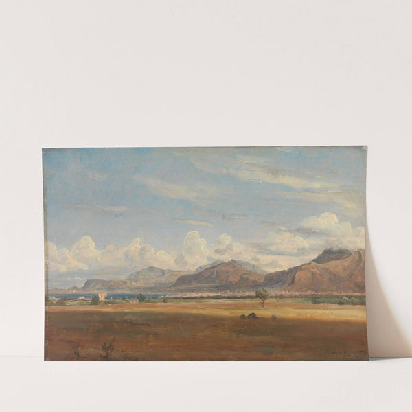 View of Palermo by Thomas Fearnley