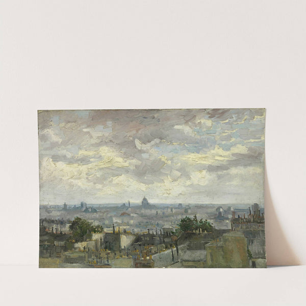 View of Paris (1886) by Vincent van Gogh