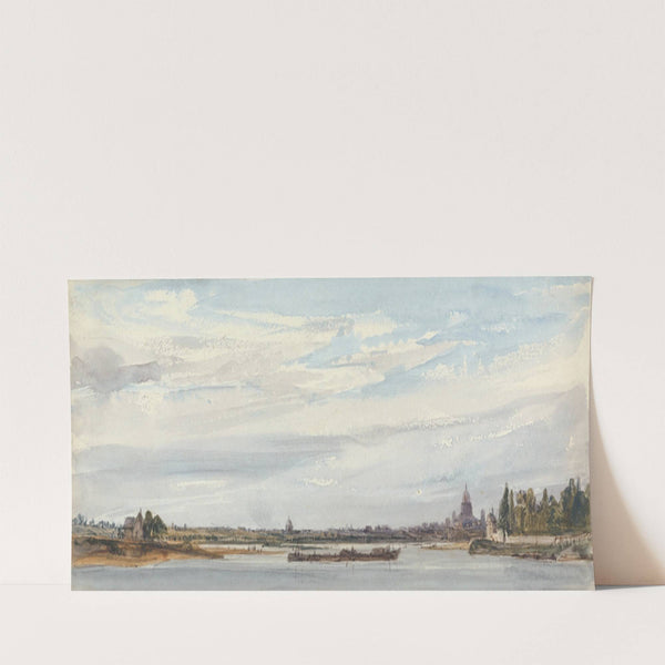 View of Paris from Charenton (1834) by William Callow