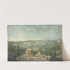 View of Paris from the Terrace of the Pavillon de Brimborion (1810-1812) by Carle Vernet