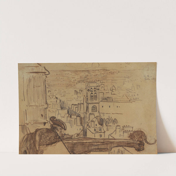 View of Paris by Winslow Homer