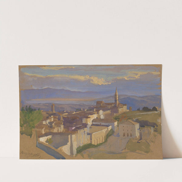 View of Perugia by Edwin Austin Abbey