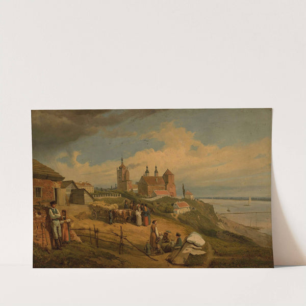 View of Płock by Wojciech Gerson