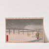 View of Rainfall on Shin-Ou-hashi in To-kei by Kobayashi Kiyochika