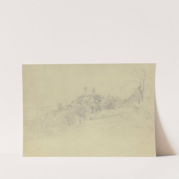 View of Reifenberg by Jakob Fürchtegott Dielmann