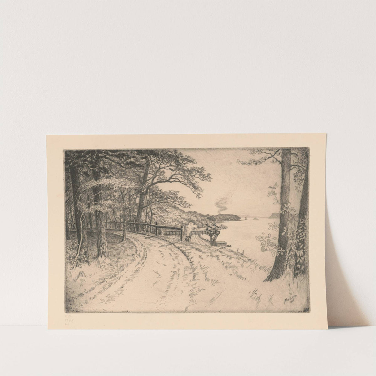 View of Rockwood, Tarrytown on the Hudson, residence of William Rockefeller, no. 6 (1911) by Charles Frederick William Mielatz