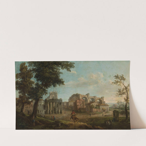 View of Rome by Paolo Anesi